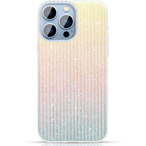 Hurtownia GSM - Etui Kingxbar Travel Apple iPhone 13 Pro modro-oranžový (Clouds) - KGX317 - {ean13} - Hurt