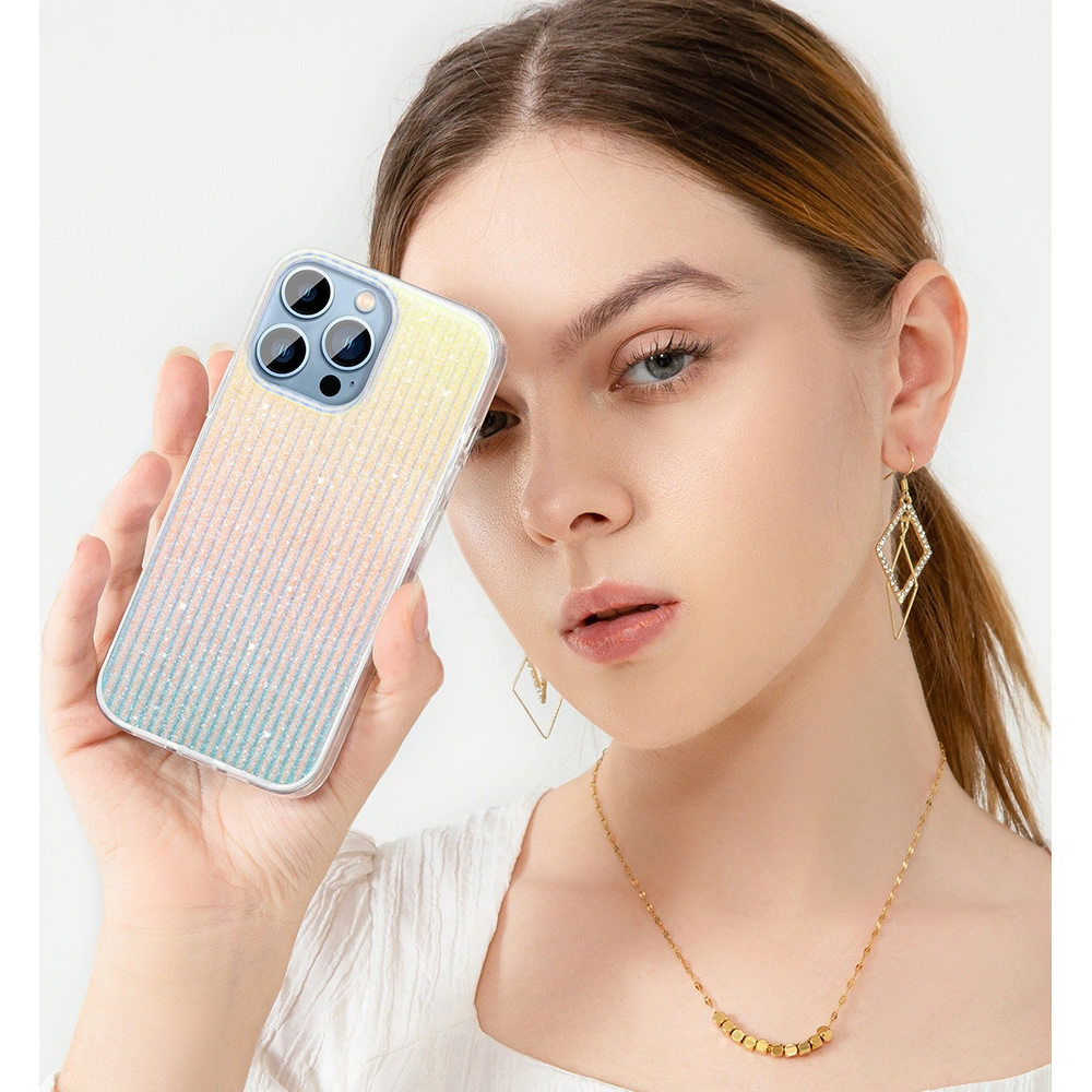 Hurtownia GSM - Etui Kingxbar Travel Apple iPhone 13 Pro albastru-portocaliu (Clouds) - KGX317 - {ean13} - Hurt