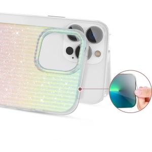 Hurtownia GSM - Etui Kingxbar Travel Apple iPhone 13 Pro modro-oranžový (Clouds) - KGX317 - {ean13} - Hurt