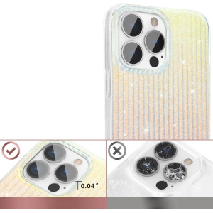 Hurtownia GSM - Etui Kingxbar Travel Apple iPhone 13 Pro modro-oranžový (Clouds) - KGX317 - {ean13} - Hurt