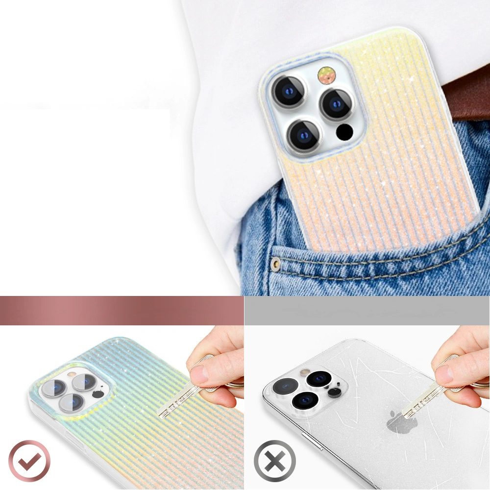 Hurtownia GSM - Etui Kingxbar Travel Apple iPhone 13 Pro niebiesko-pomarańczowy (Clouds) - KGX317 - {ean13} - Hurt