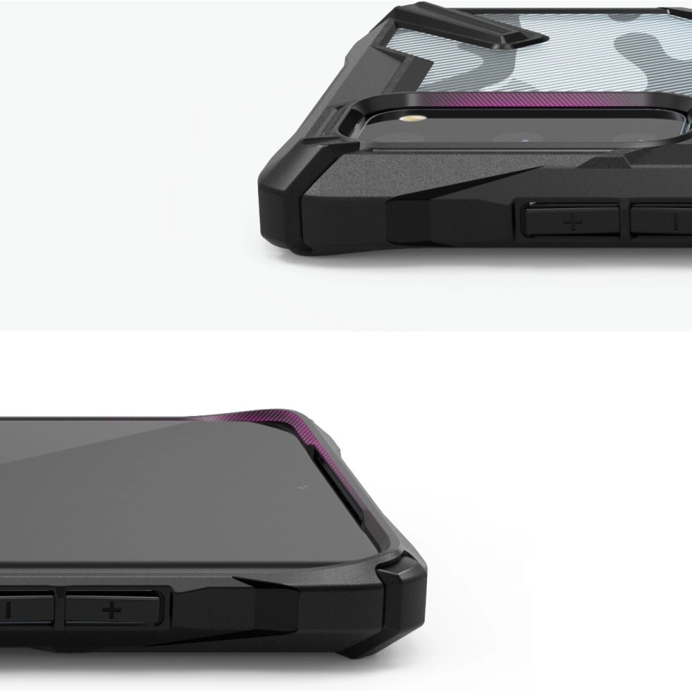 Hurtownia GSM - Etui Ringke Fusion-X Design Samsung Galaxy S20 Camo (Moro) černé - RGK1105MOB - {ean13} - Hurt