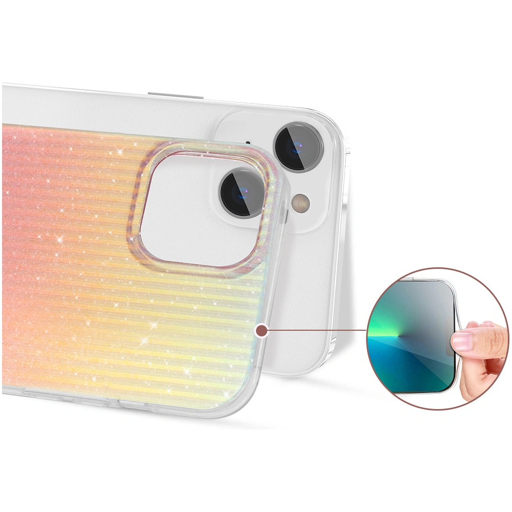 Hurtownia GSM - Etui Kingxbar Travel Apple iPhone 13 narancssárga (Naplemente) - KGX319 - {ean13} - Hurt