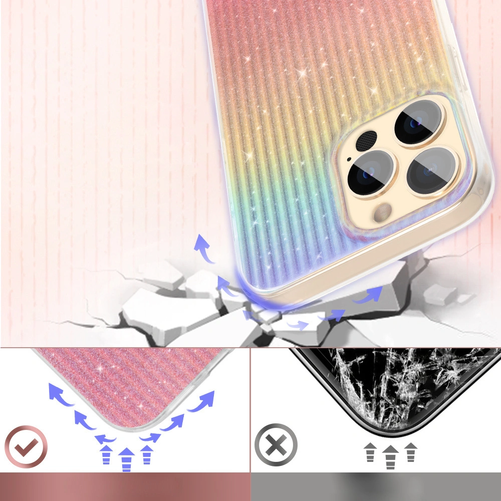 Hurtownia GSM - Etui Kingxbar Travel Apple iPhone 13 Pro pomarańczowy (Sunset) - KGX320 - {ean13} - Hurt