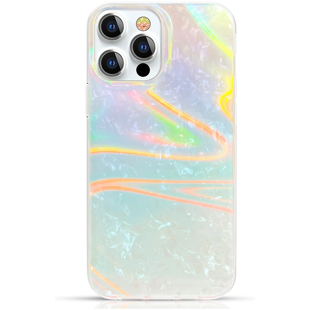 Wholesale Kingxbar Shell Apple iPhone 13 Pro pearl-blue - KGX323 - {ean13} - Hurt