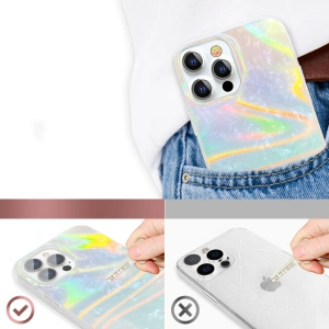 Hurtownia GSM - Etui Kingxbar Shell Apple iPhone 13 Pro perłowy-niebieski - KGX323 - {ean13} - Hurt