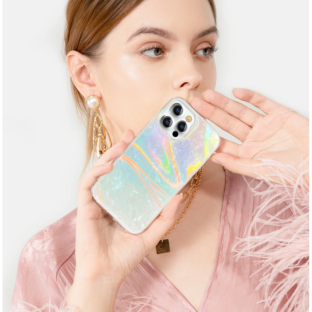 Wholesale Kingxbar Shell Apple iPhone 13 Pro pearl-blue - KGX323 - {ean13} - Hurt