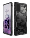Hurtownia GSM - Etui Ringke Fusion-X Design Samsung Galaxy S20+ Plus Camo (Moro) Black - RGK1113MOB - {ean13} - Hurt
