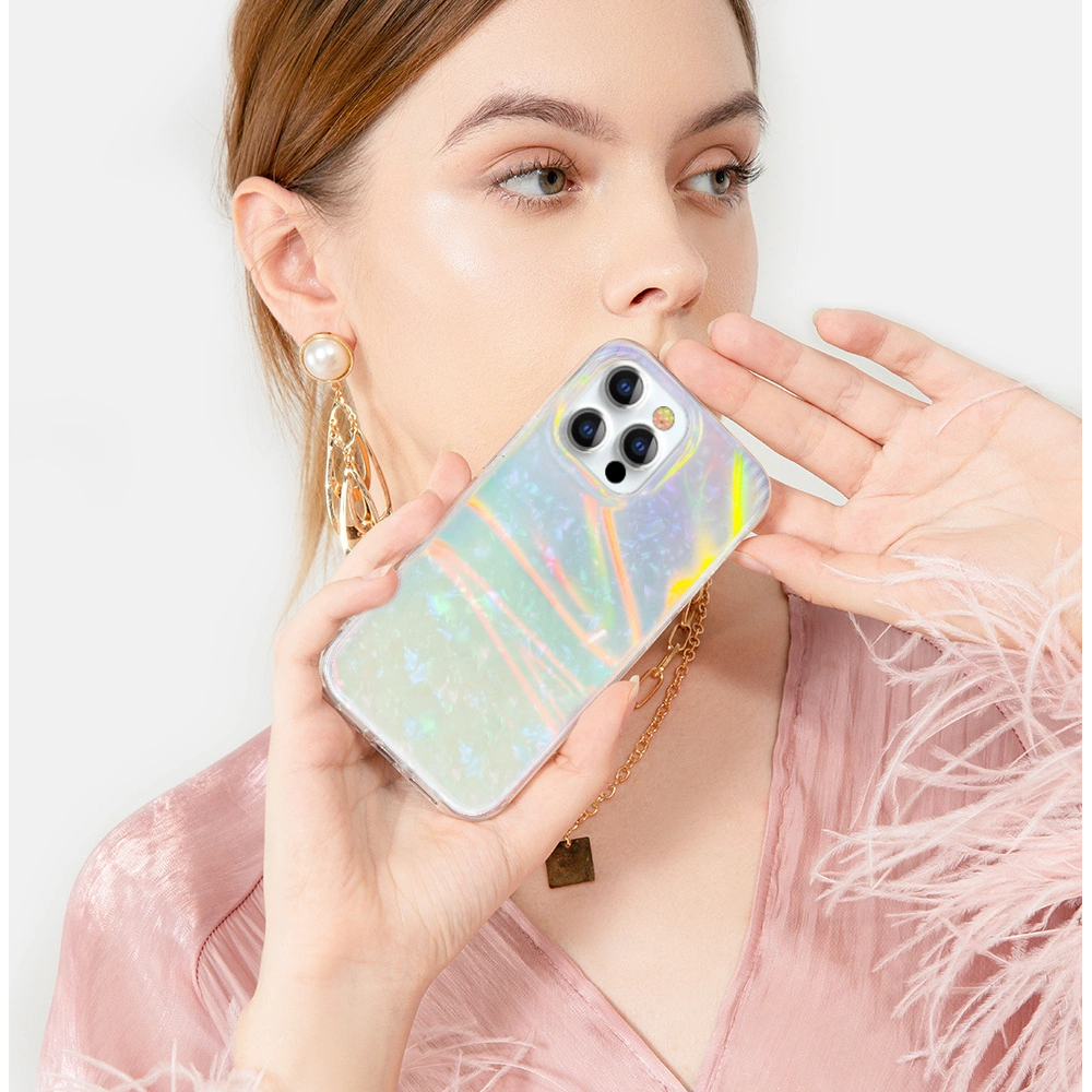 Hurtownia GSM - Case Kingxbar Shell Apple iPhone 13 Pro perlmutt-mintgrün - KGX326 - {ean13} - Hurt