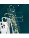 Hurtownia GSM - Case Kingxbar Phoenix Swarovski Apple iPhone 13 gold-blau (Reborn) - KGX330 - {ean13} - Hurt