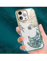 Wholesale Kingxbar Phoenix Swarovski Apple iPhone 13 gold-blue (Reborn) - KGX330 - {ean13} - Hurt