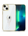 Etui Kingxbar Sky Swarovski Apple iPhone 13 auriu (Teardrop)