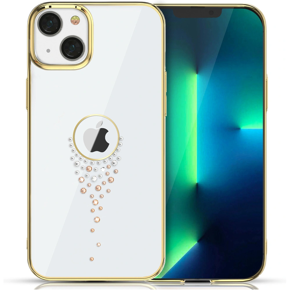 Hurtownia GSM - Etui Kingxbar Sky Swarovski Apple iPhone 13 auriu (Teardrop) - KGX333 - {ean13} - Hurt