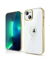 Hurtownia GSM - Etui Kingxbar Sky Swarovski Apple iPhone 13 auriu (Teardrop) - KGX333 - {ean13} - Hurt