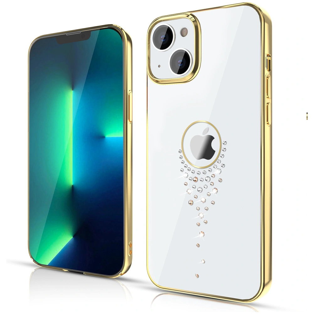 Hurtownia GSM - Etui Kingxbar Sky Swarovski Apple iPhone 13 auriu (Teardrop) - KGX333 - {ean13} - Hurt