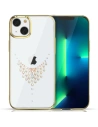 Etui Kingxbar Sky Swarovski Apple iPhone 13 Pro zlaté (Dew)