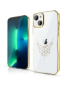 Hurtownia GSM - Etui Kingxbar Sky Swarovski Apple iPhone 13 Pro zlaté (Dew) - KGX335 - {ean13} - Hurt