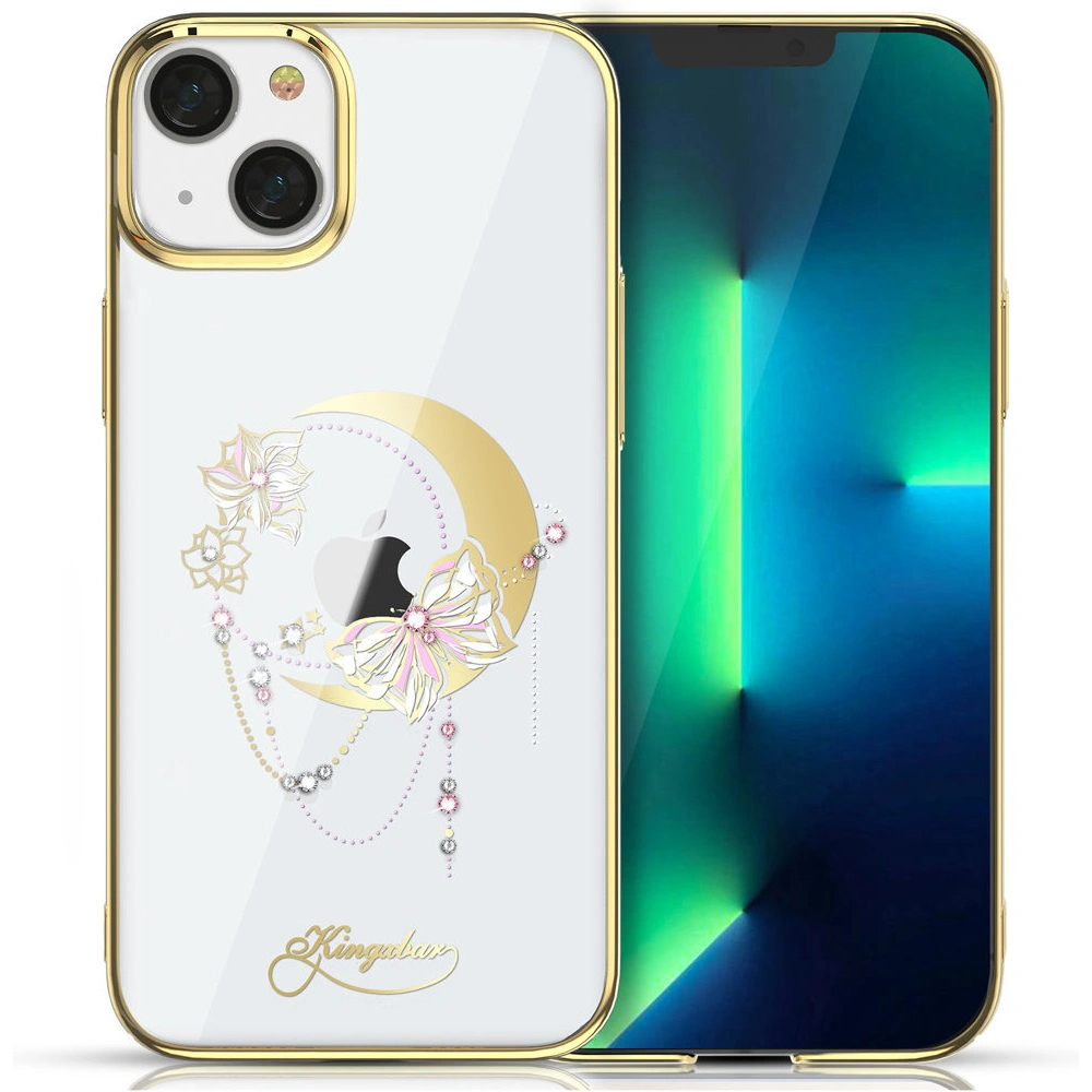 Hurtownia GSM - Etui Kingxbar Moon Swarovski Apple iPhone 13 aurie (Butterfly) - KGX336 - {ean13} - Hurt