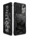 Hurtownia GSM - Case Ringke Fusion-X Design Samsung Galaxy S20 Ultra Camo (Moro) Schwarz - RGK1121MOB - {ean13} - Hurt