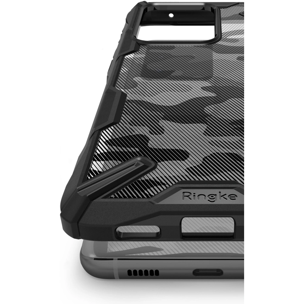 Hurtownia GSM - Etui Ringke Fusion-X Design Samsung Galaxy S20 Ultra Camo (Moro) černé - RGK1121MOB - {ean13} - Hurt