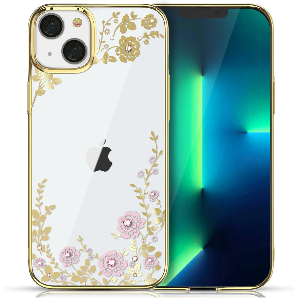 Hurtownia GSM - Etui Kingxbar Moon Swarovski Apple iPhone 13 rózsaszín-arany - KGX341 - {ean13} - Hurt