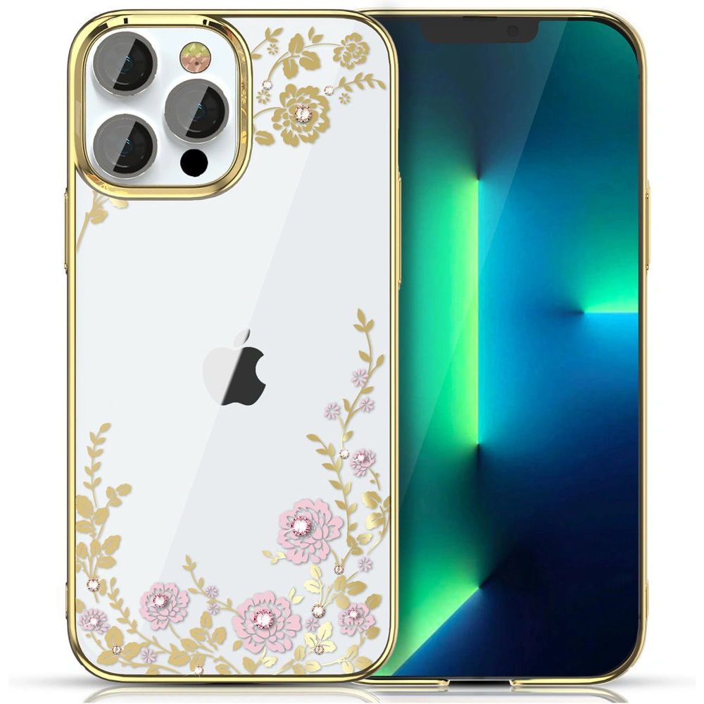 Hurtownia GSM - Etui Kingxbar Moon Swarovski Apple iPhone 13 Pro roză-aurie - KGX342 - {ean13} - Hurt
