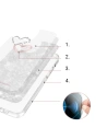 Hurtownia GSM - Etui Kingxbar Epoxy Swarovski Apple iPhone 13 Pro alb - KGX346 - {ean13} - Hurt