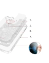 Hurtownia GSM - Case Kingxbar Epoxy Swarovski Apple iPhone 13 weiß - KGX347 - {ean13} - Hurt