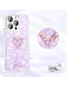 Hurtownia GSM - Etui Kingxbar Epoxy Swarovski Apple iPhone 13 Pro fialová - KGX349 - {ean13} - Hurt