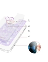 Hurtownia GSM - Etui Kingxbar Epoxy Swarovski Apple iPhone 13 Pro fialová - KGX349 - {ean13} - Hurt