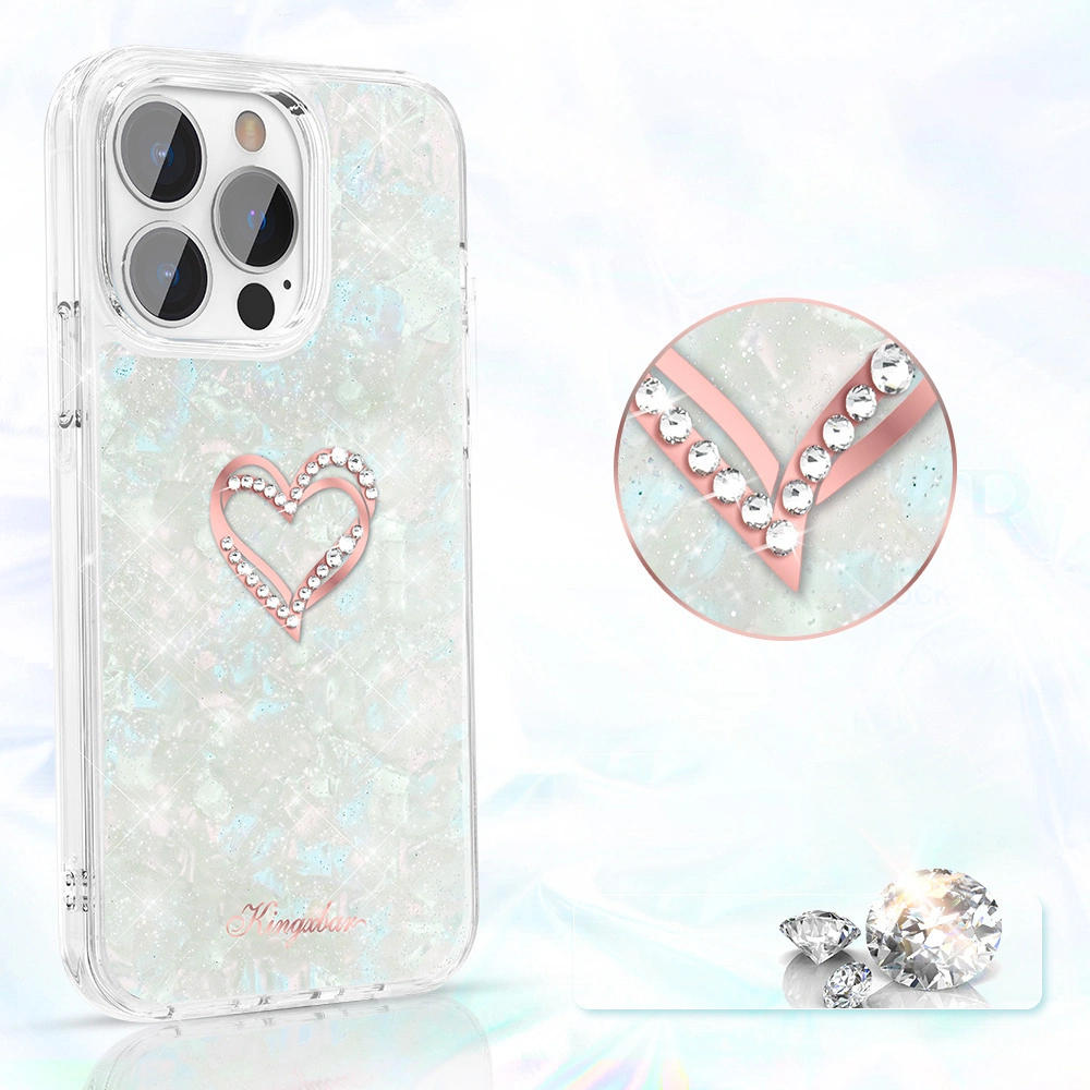 Hurtownia GSM - Etui Kingxbar Epoxy Swarovski Apple iPhone 13 Pro multicolor - KGX351 - {ean13} - Hurt