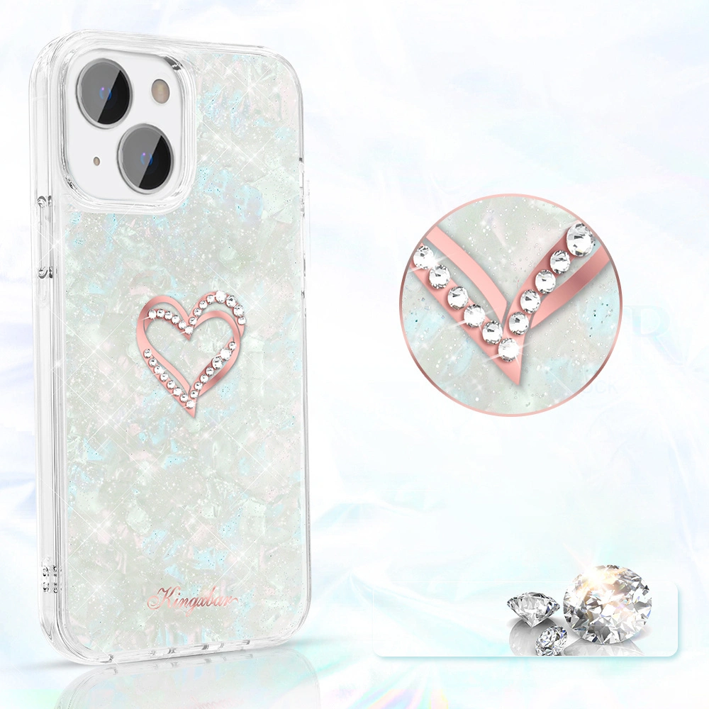 Wholesale Kingxbar Epoxy Swarovski Apple iPhone 13 multicolor - KGX352 - {ean13} - Hurt