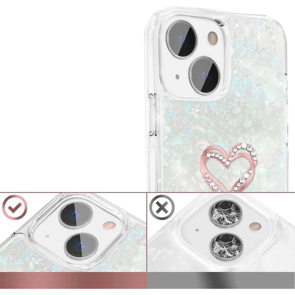 Hurtownia GSM - Etui Kingxbar Epoxy Swarovski Apple iPhone 13 színes - KGX352 - {ean13} - Hurt