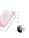 Hurtownia GSM - Etui Kingxbar Epoxy Swarovski Apple iPhone 13 Pro Max marmură rozie - KGX353 - {ean13} - Hurt