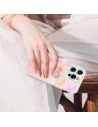 Wholesale Kingxbar Epoxy Swarovski Apple iPhone 13 Pro Max marble pink - KGX353 - {ean13} - Hurt