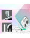 Hurtownia GSM - Etui Kingxbar Ombre Apple iPhone 13 Pro modro-růžové - KGX359 - {ean13} - Hurt