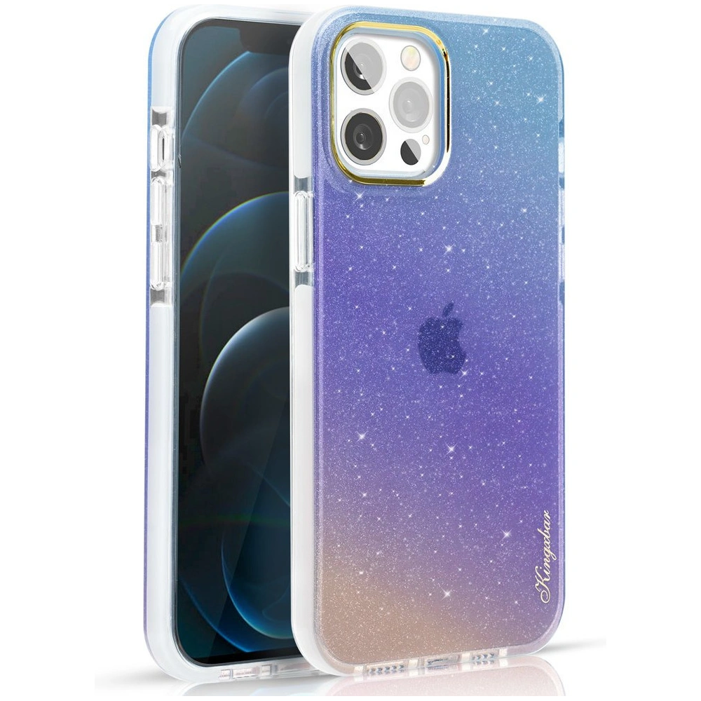 Hurtownia GSM - Etui Kingxbar Ombre Apple iPhone 13 Pro Max albastru-violet - KGX361 - {ean13} - Hurt