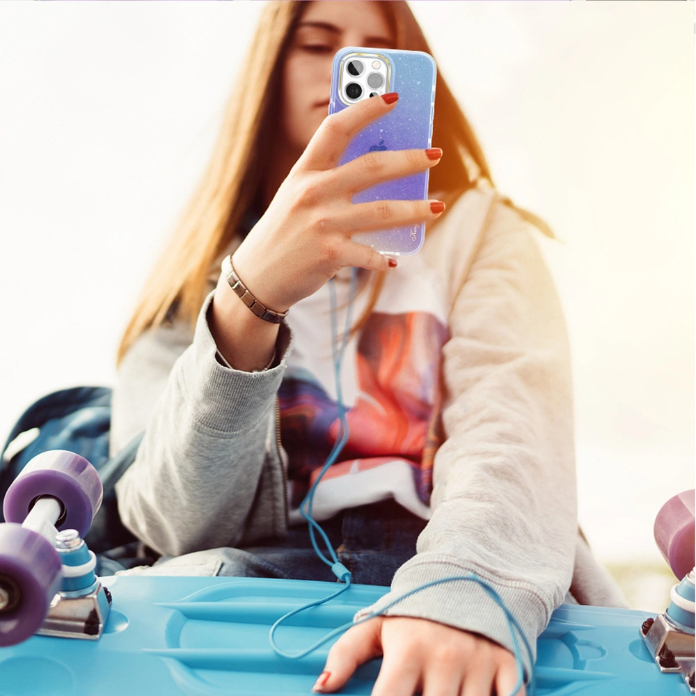 Hurtownia GSM - Case Kingxbar Ombre Apple iPhone 13 Pro Max blau-lila - KGX361 - {ean13} - Hurt