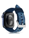 Hurtownia GSM - Kingxbar Krystalická textilní páska Apple Watch 4/5/6/7/8/SE 40/41mm modrá - KGX367 - {ean13} - Hurt