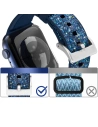 Hurtownia GSM - Kingxbar Krystalická textilní páska Apple Watch 4/5/6/7/8/SE 40/41mm modrá - KGX367 - {ean13} - Hurt
