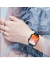 Hurtownia GSM - Kingxbar Krystalická textilní páska Apple Watch 4/5/6/7/8/SE 40/41mm modrá - KGX367 - {ean13} - Hurt