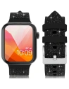 Kingxbar Crystal Fabric Band Apple Watch 4/5/6/7/8/SE 40/41mm fekete