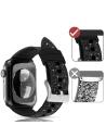 Hurtownia GSM - Kingxbar Crystal Fabric Band Apple Watch 4/5/6/7/8/SE 40/41mm černý - KGX369 - {ean13} - Hurt