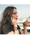 Hurtownia GSM - Kingxbar Band de țesătură din cristal pentru Apple Watch 4/5/6/7/8/SE 40/41mm negru - KGX369 - {ean13} - Hurt
