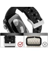 Hurtownia GSM - Kingxbar Crystal Fabric Band Apple Watch 4/5/6/7/SE/8/9/Ultra 44/45/49mm černý - KGX372 - {ean13} - Hurt