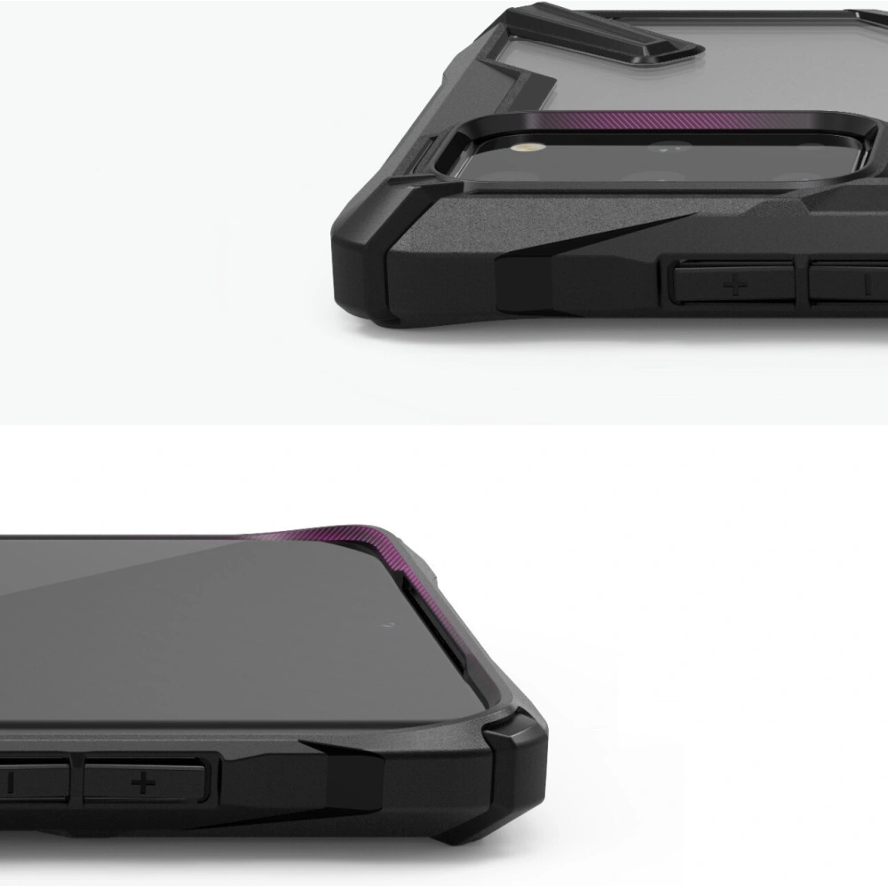 Hurtownia GSM - Etui Ringke Fusion-X Samsung Galaxy S20+ Plus černé - RGK1111BLK - {ean13} - Hurt