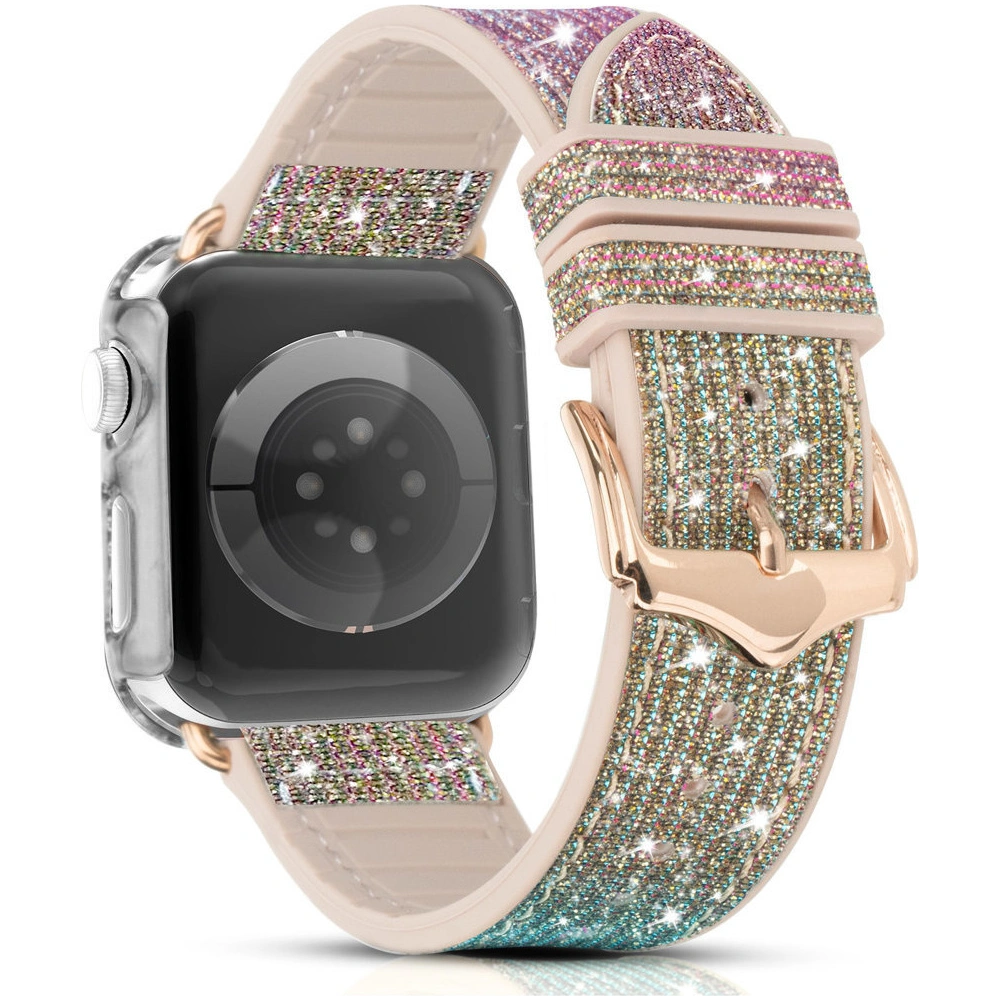 Hurtownia GSM - Kingxbar Chameleon Band Apple Watch 4/5/6/7/SE/8/9/Ultra 44/45/49mm zlatý - KGX377 - {ean13} - Hurt
