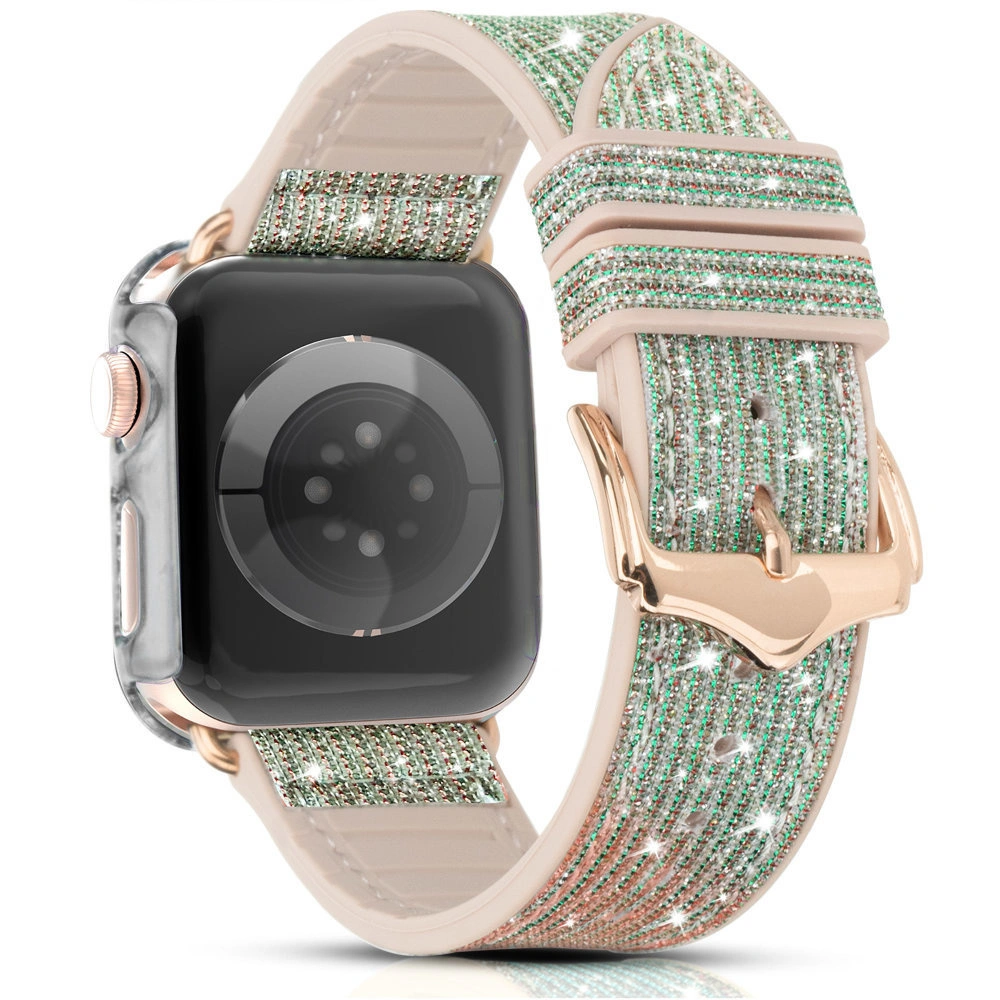 Hurtownia GSM - Kingxbar Chameleon Band Apple Watch 4/5/6/7/SE/8/9/Ultra 44/45/49mm stříbrný - KGX378 - {ean13} - Hurt