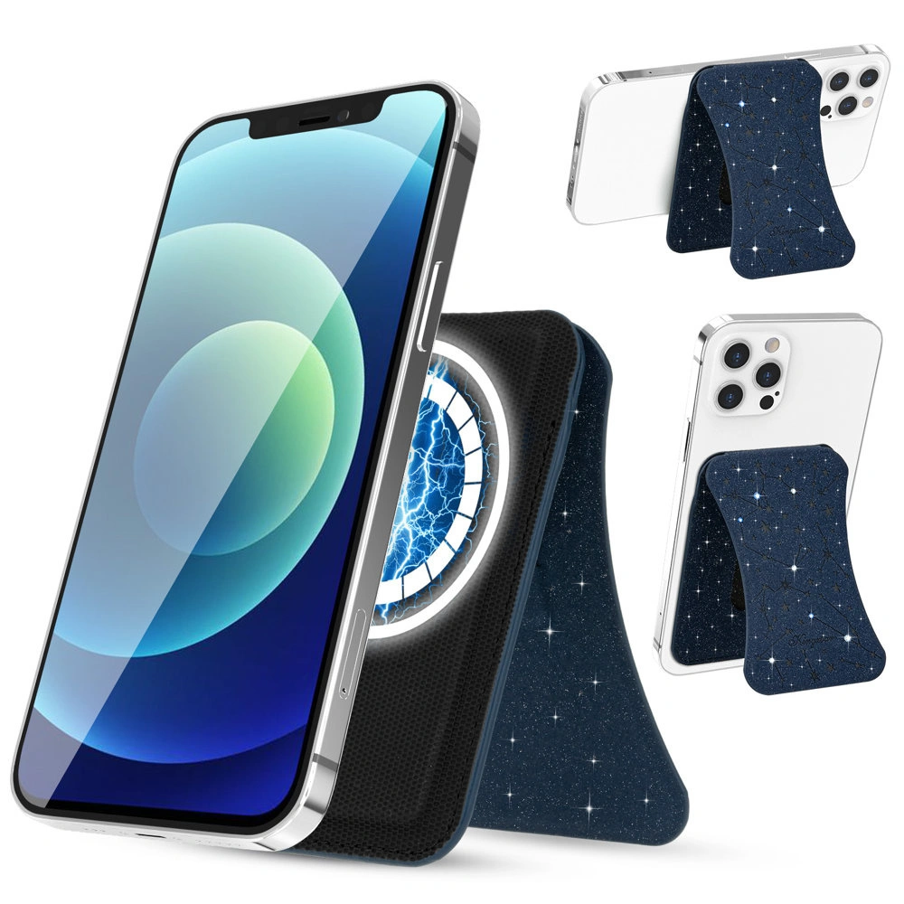 Hurtownia GSM - Magnetikus pénztárca Kingxbar Magnetic Pocket MagSafe Apple Apple iPhone 12/13/14 Sorozat kék - KGX380 - {ean13} - Hurt