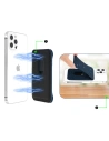 Hurtownia GSM - Magnetická peněženka Kingxbar Magnetic Pocket MagSafe Apple Apple iPhone 12/13/14 Series modrá - KGX380 - {ean13} - Hurt